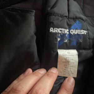 Arctic Quest Black Snow Bib Pants | Kids Size 5/6